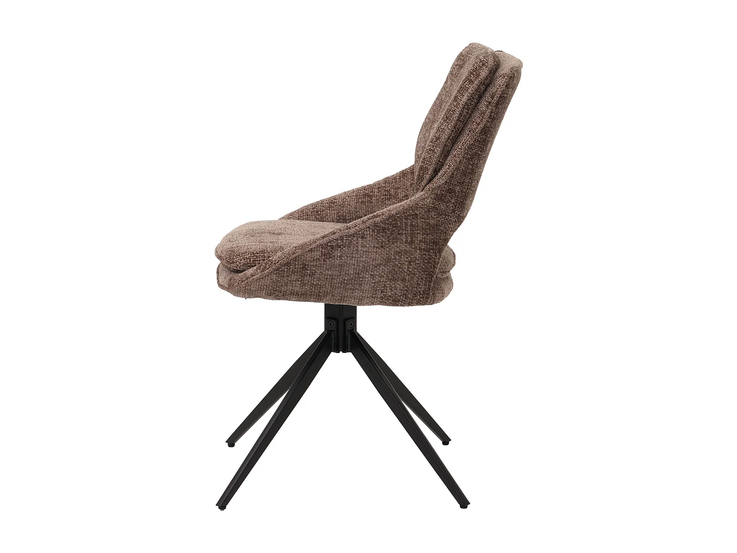 Chaise de salle à manger MCW-N73 (lot de 2),  marron