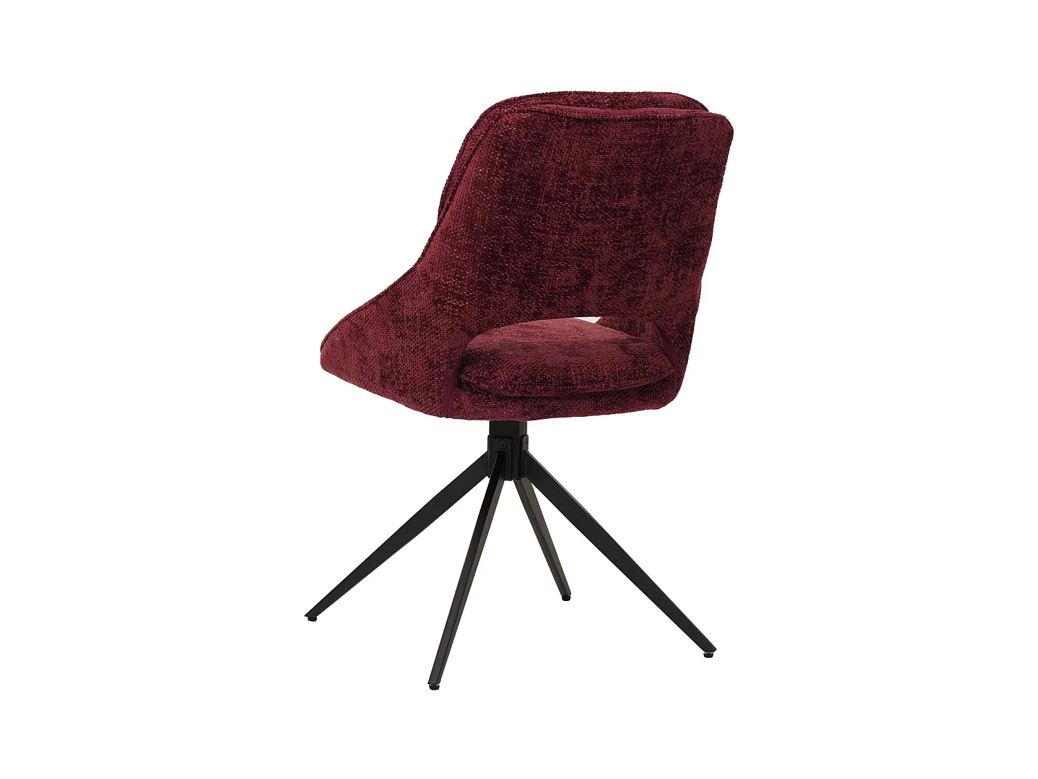 Chaise de salle à manger MCW-N73 (lot de 6),  bordeaux