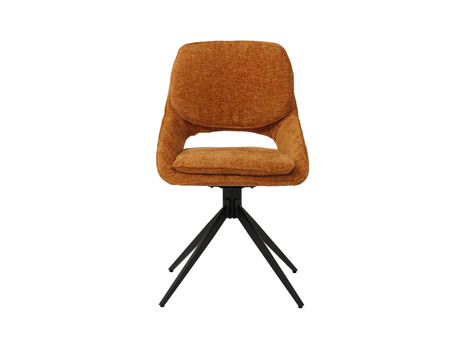 Chaise de salle à manger MCW-N73 (lot de 6),  ocre-jaune