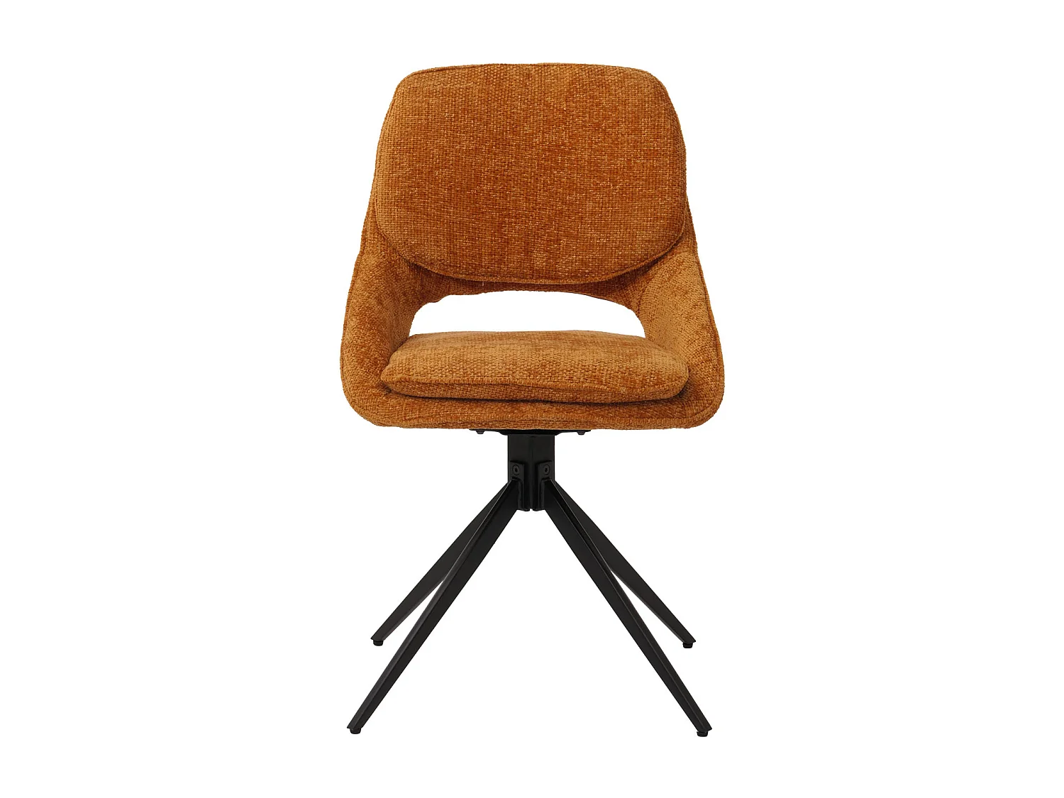 Chaise de salle à manger MCW-N73 (lot de 6),  ocre-jaune