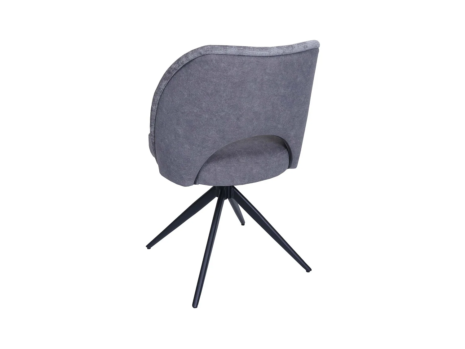 Eetkamerstoel MCW-N72 (set van 2),  donkergrijs