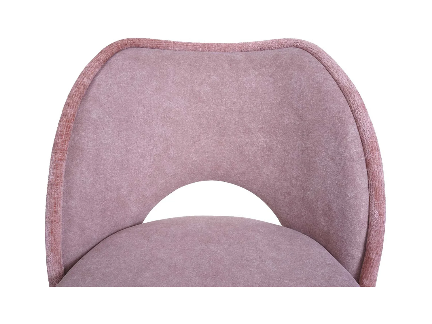 Chaise de salle à manger MCW-N72 (lot de 6),  rose