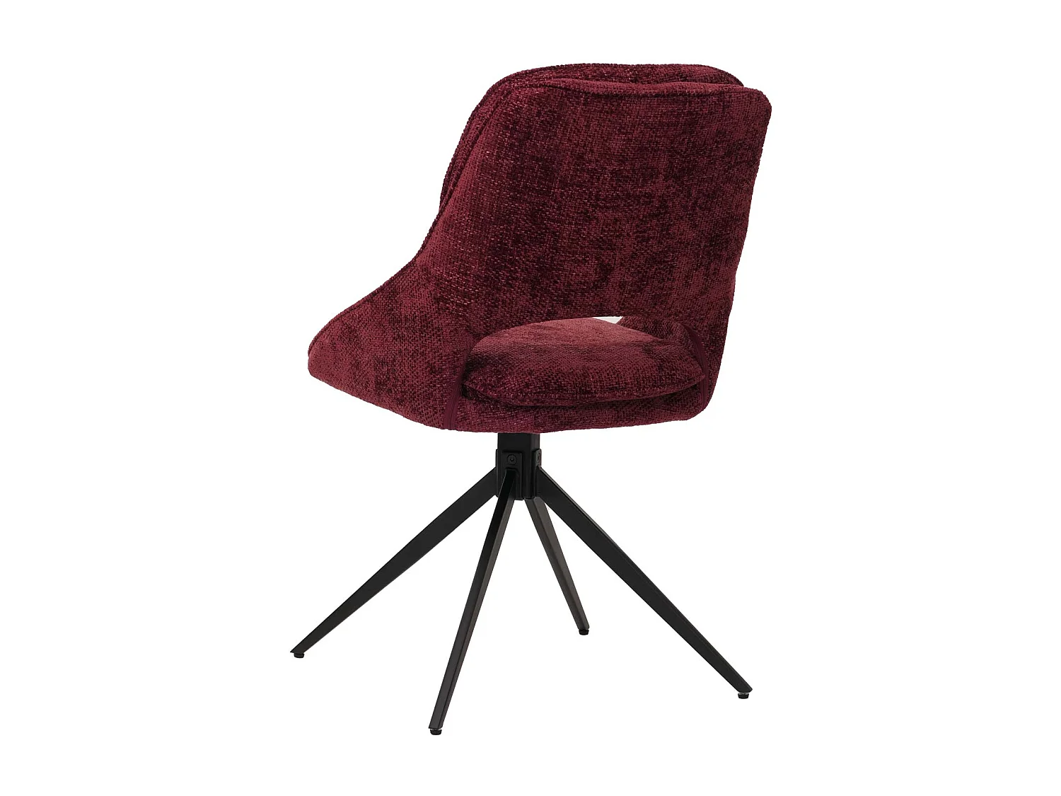 Chaise de salle à manger MCW-N73 (lot de 2),  bordeaux
