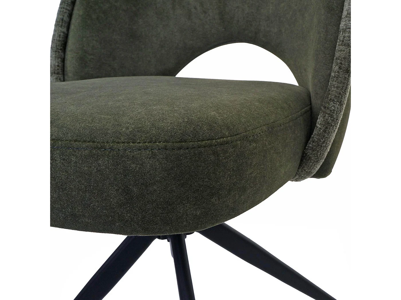 Chaise de salle à manger MCW-N72 (lot de 2),  vert