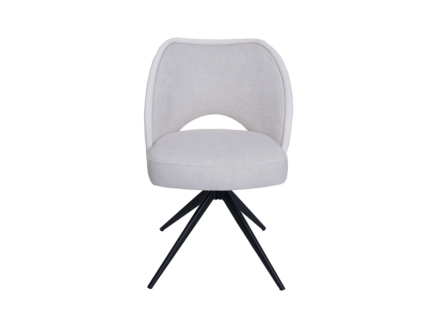 Chaise de salle à manger MCW-N72 (lot de 6),  crème