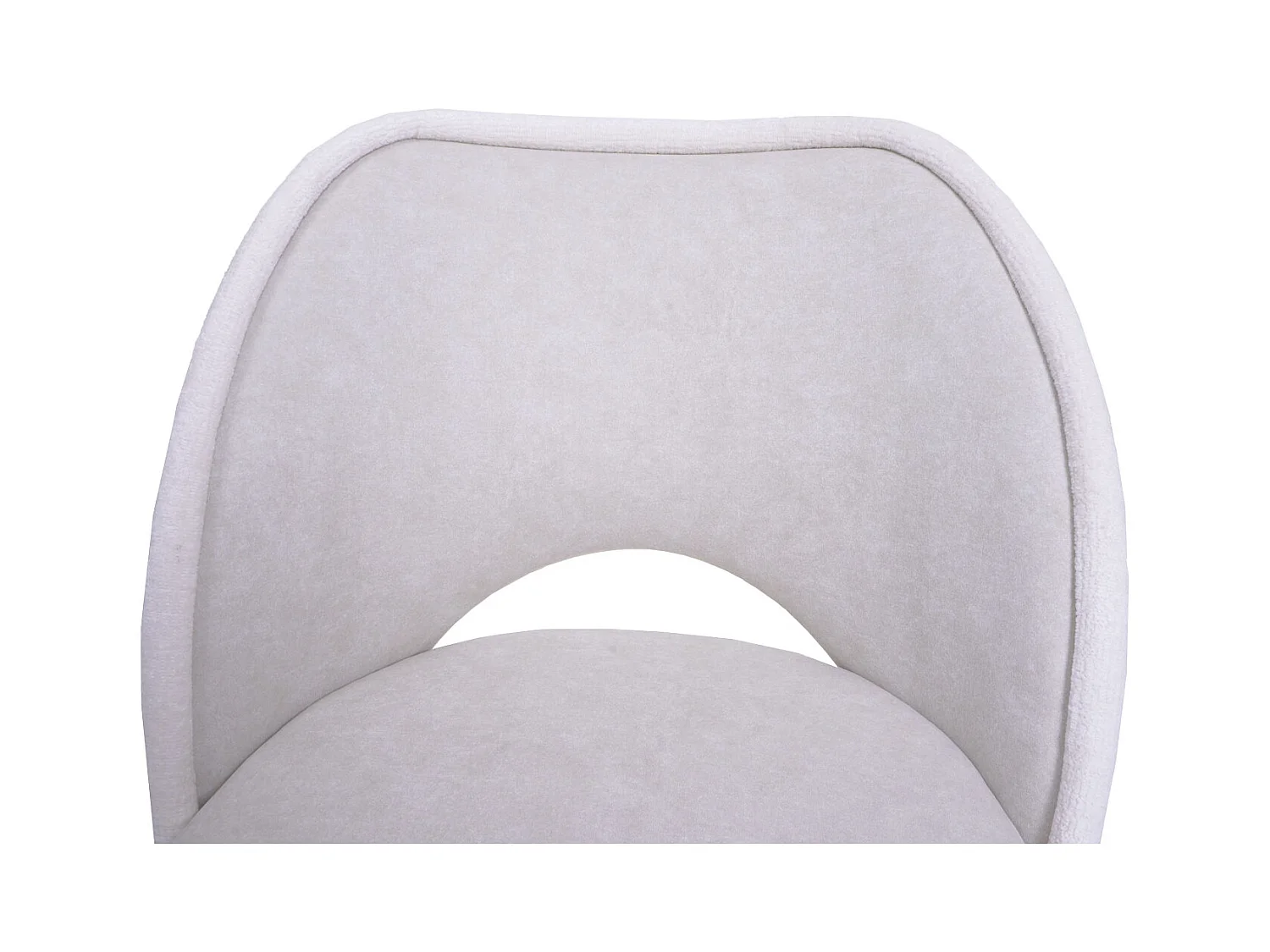 Chaise de salle à manger MCW-N72 (lot de 6),  crème