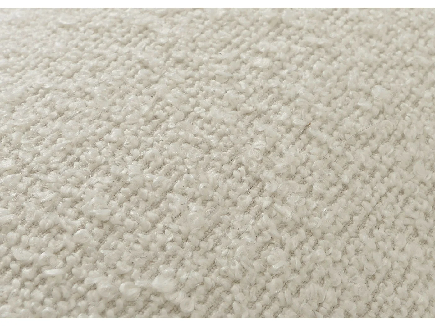 Chaise de salle à manger MCW-G66 Bouclé (lot de 6),  blanc crème