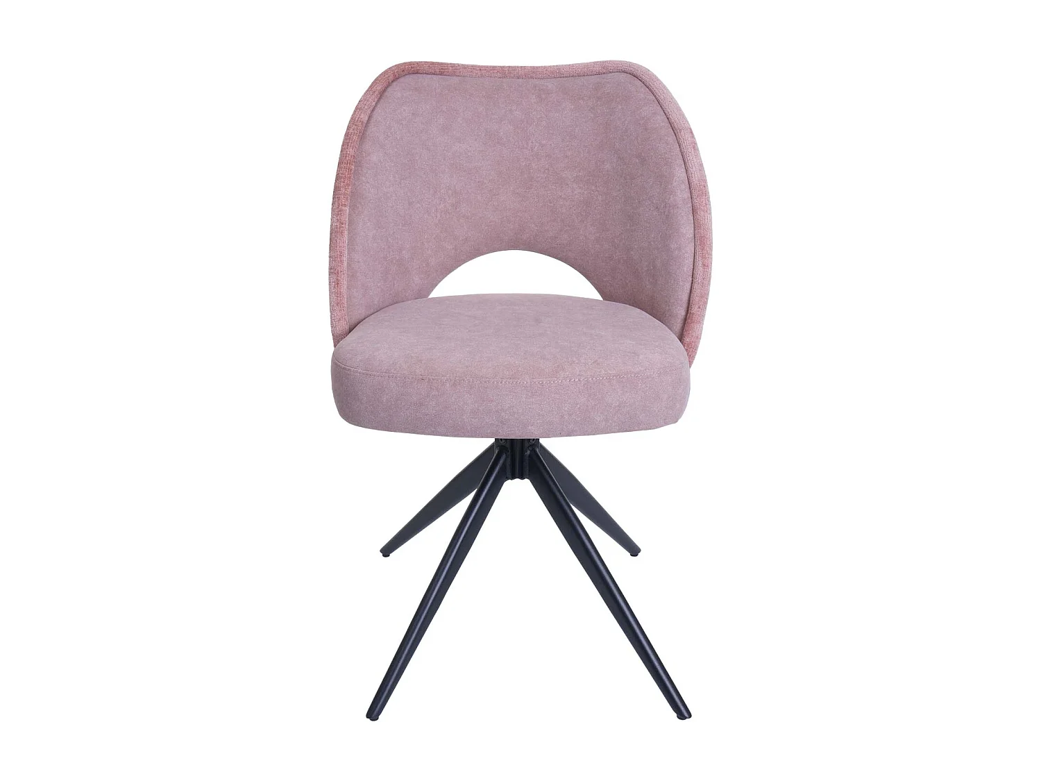 Chaise de salle à manger MCW-N72 (lot de 2),  rose