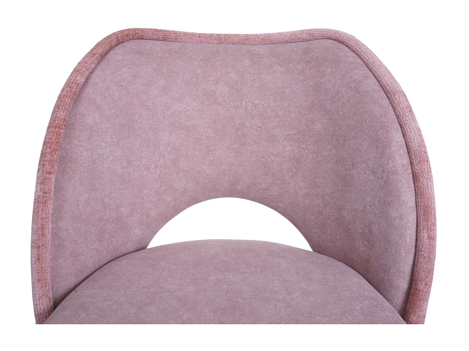 Chaise de salle à manger MCW-N72 (lot de 2),  rose