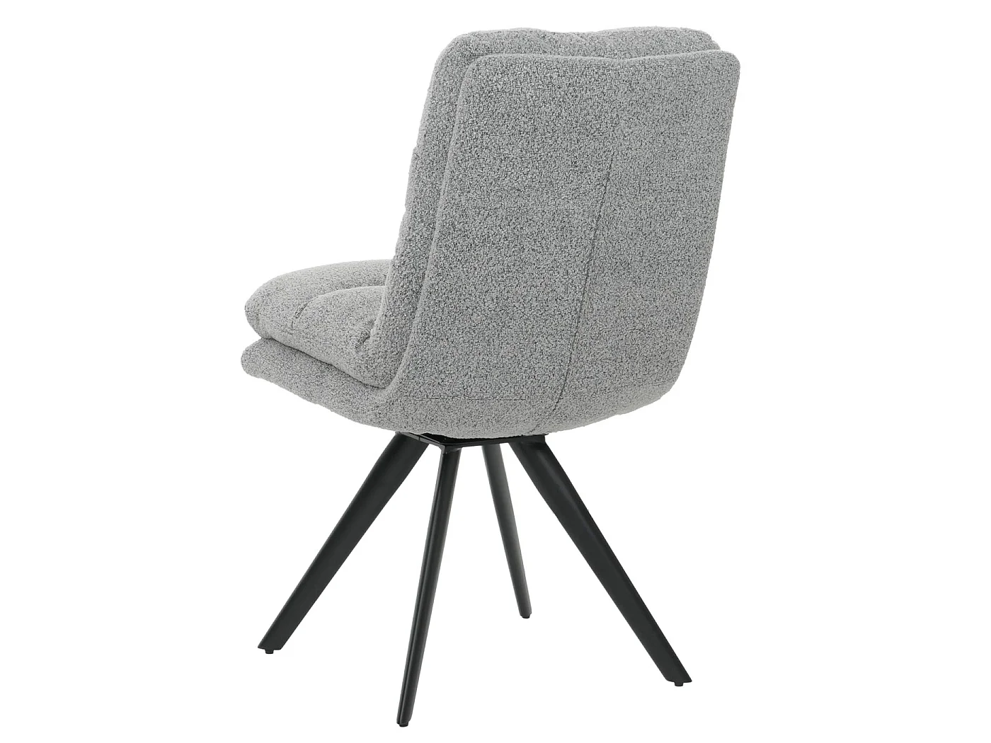 Chaise de salle à manger MCW-G66 Bouclé (lot de 6),  gris clair