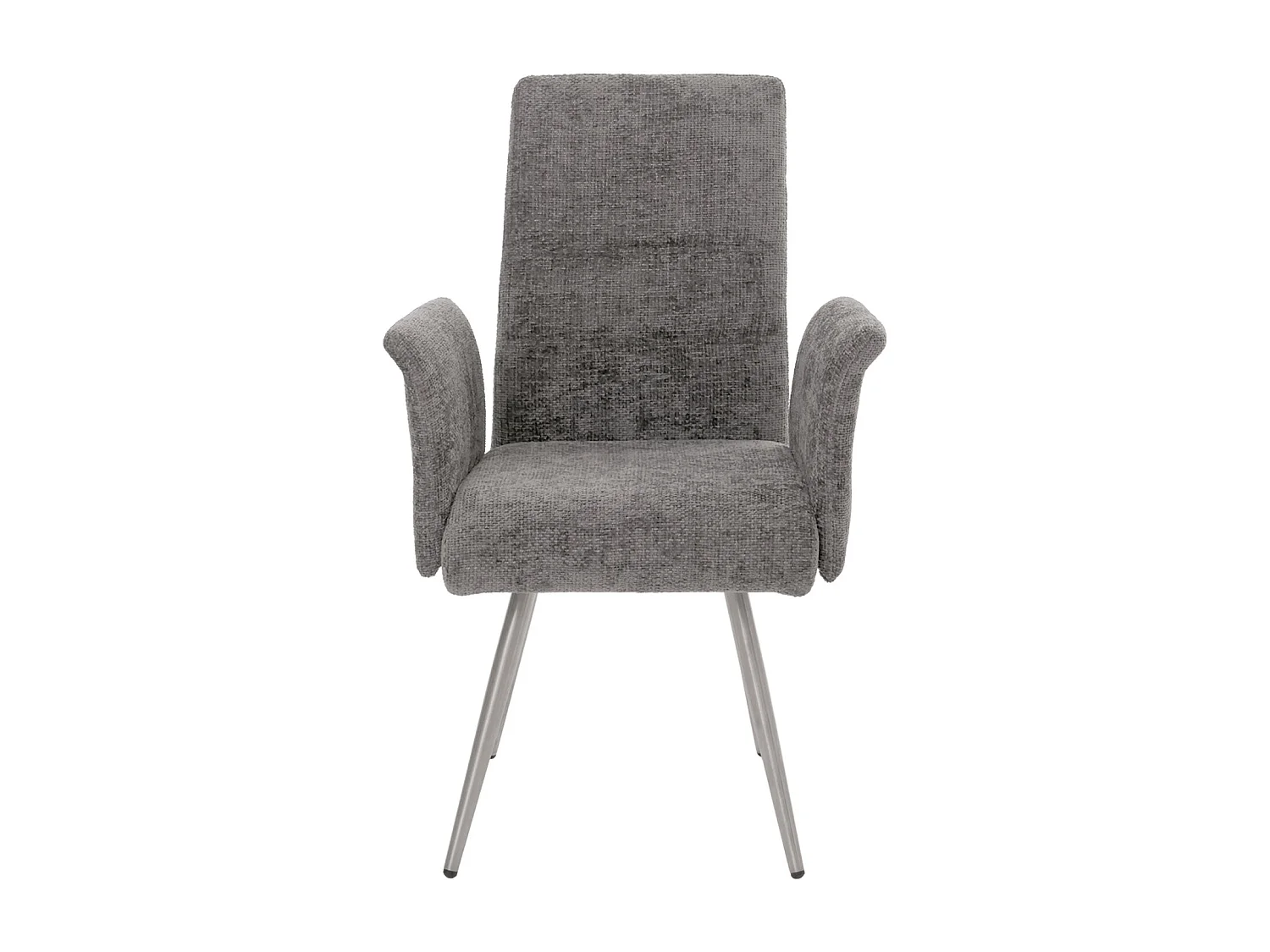 Chaise de salle à manger MCW-G55 (lot de 6),  gris foncé