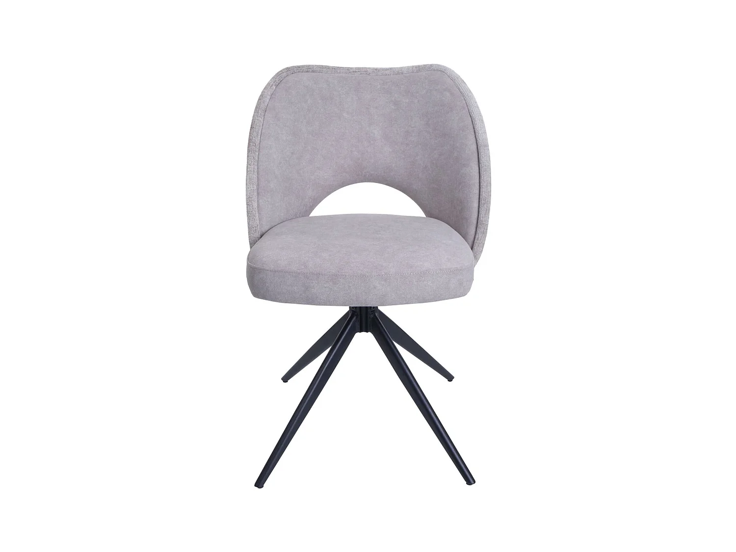 Chaise de salle à manger MCW-N72 (lot de 6),  gris clair
