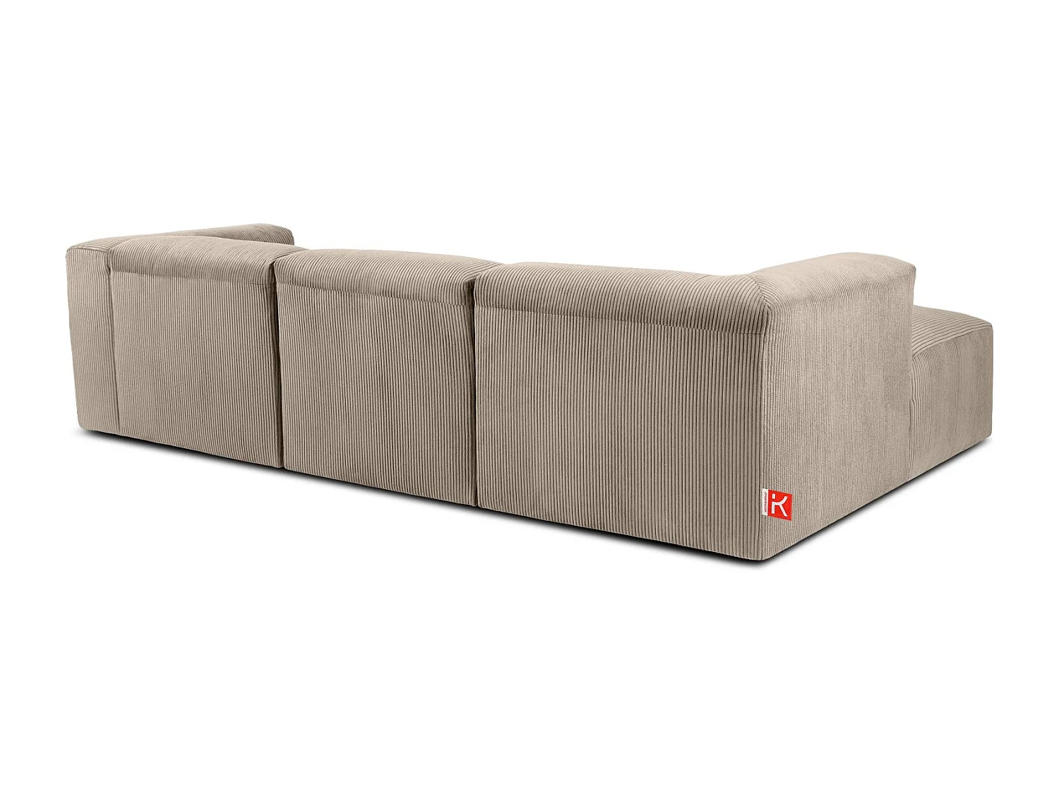 Ecksofa BUFFO 5-Sitzer - Beige