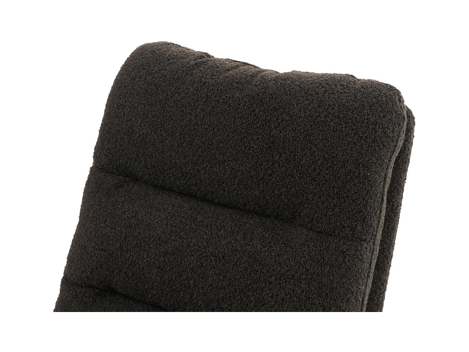 Chaise de salle à manger MCW-G66 Bouclé (lot de 6),  gris foncé