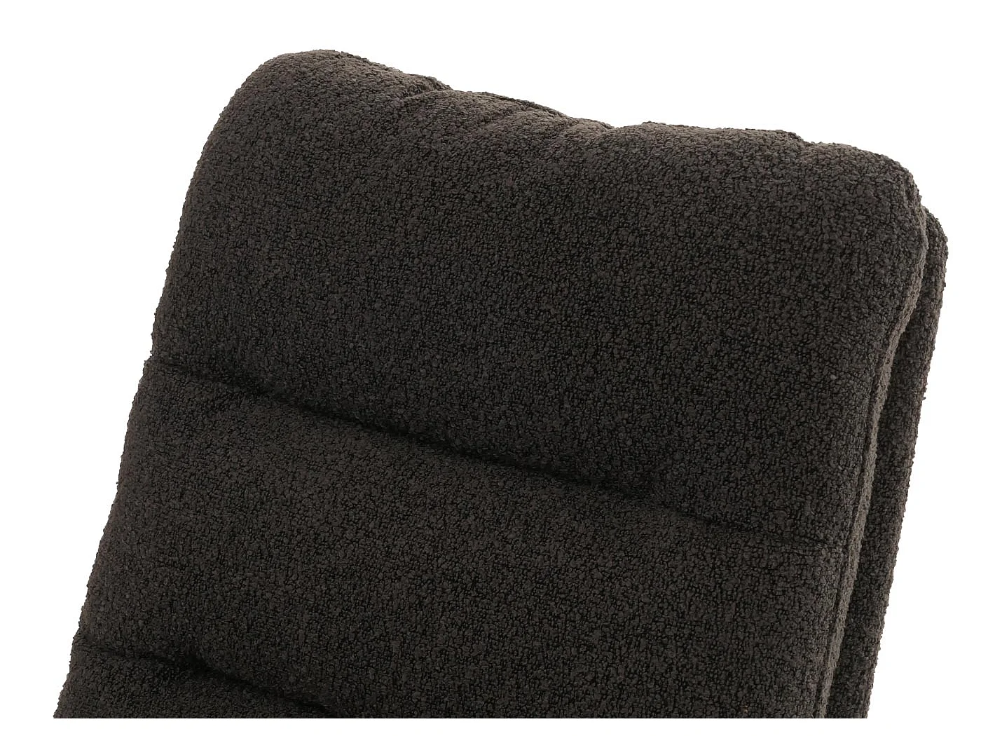 Chaise de salle à manger MCW-G66 Bouclé (lot de 6),  gris foncé