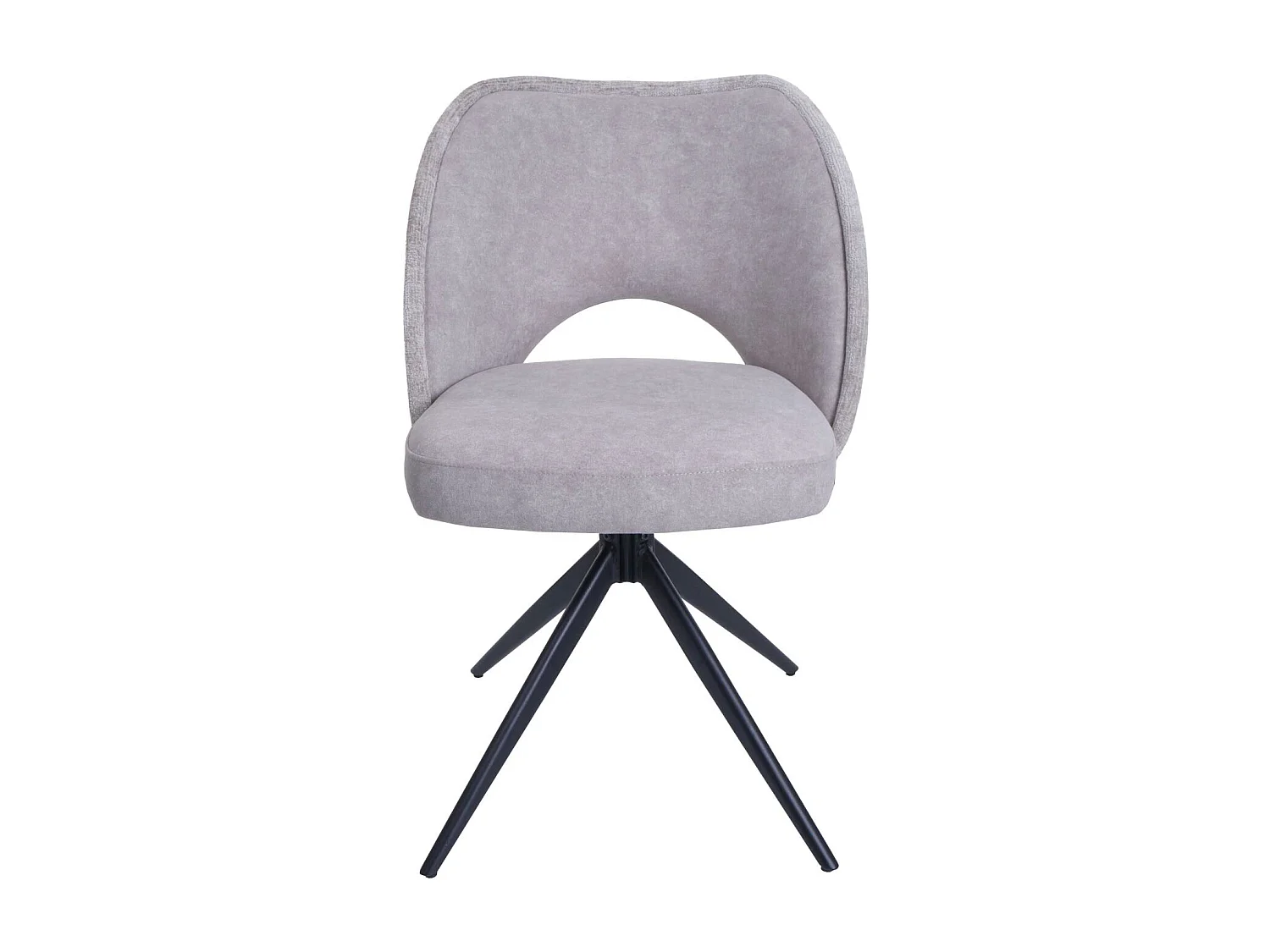 Chaise de salle à manger MCW-N72 (lot de 2),  gris clair