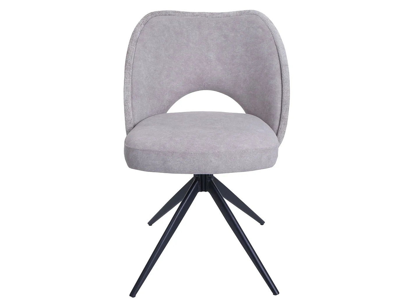 Chaise de salle à manger MCW-N72 (lot de 2),  gris clair