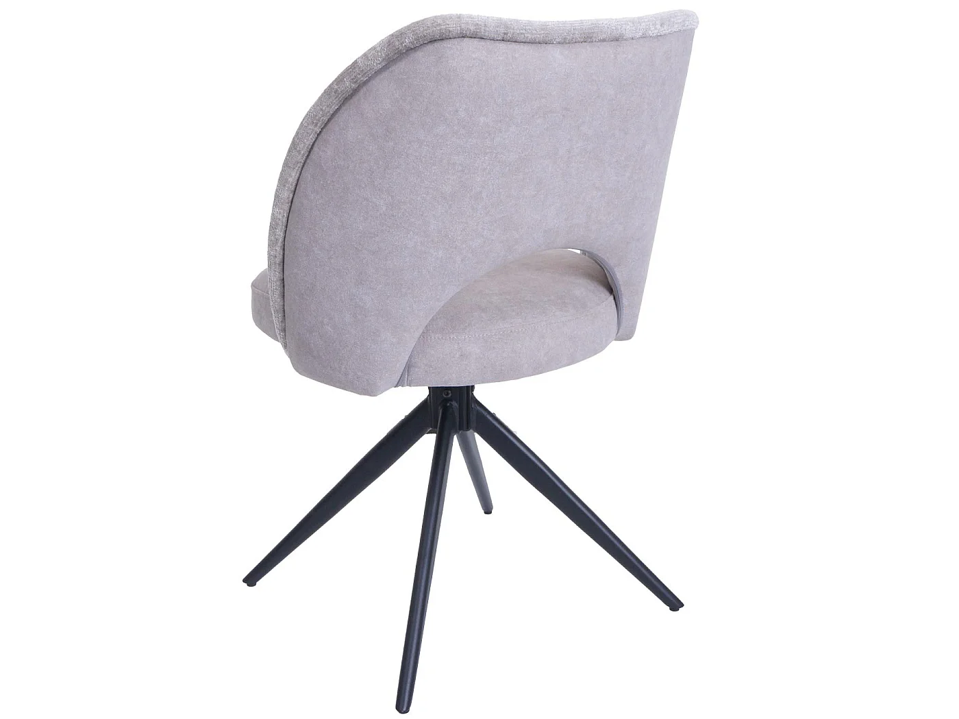 Chaise de salle à manger MCW-N72 (lot de 2),  gris clair