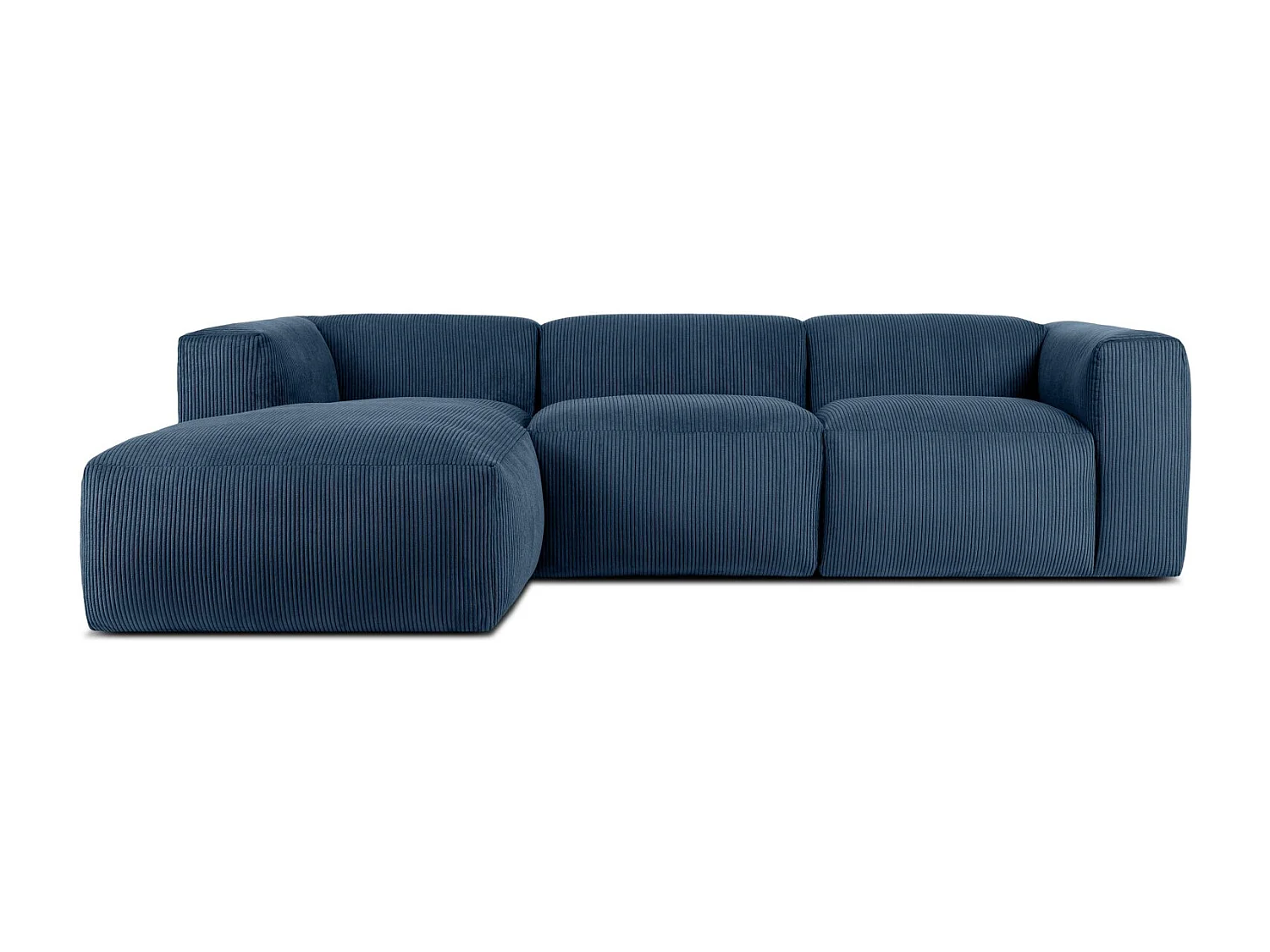 Ecksofa BUFFO 5-Sitzer - Nachtblau