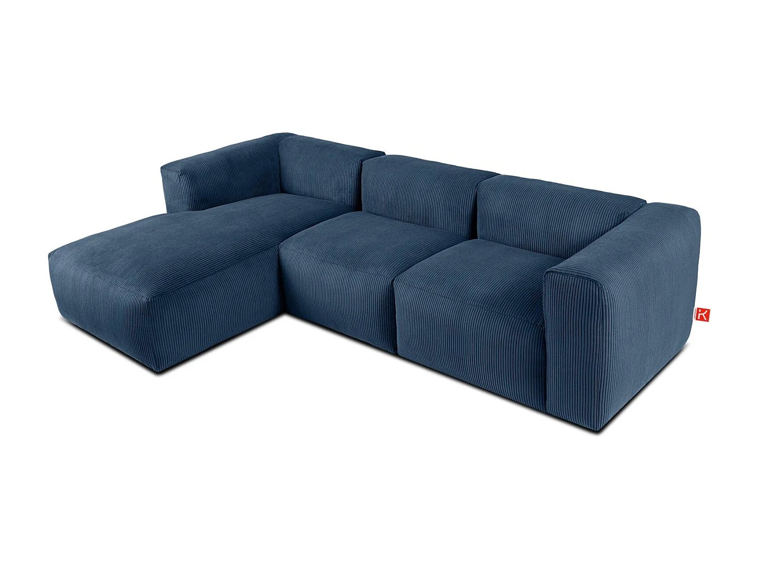 Ecksofa BUFFO 5-Sitzer - Nachtblau