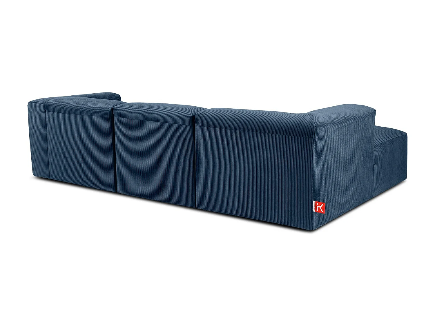 Ecksofa BUFFO 5-Sitzer - Nachtblau