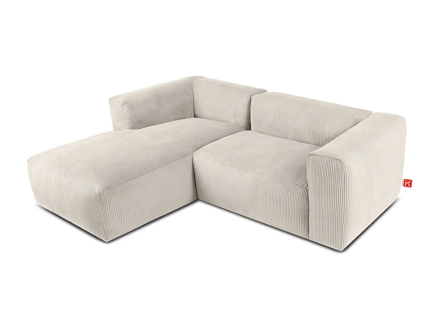 Ecksofa BUFFO 4-Sitzer - Creme