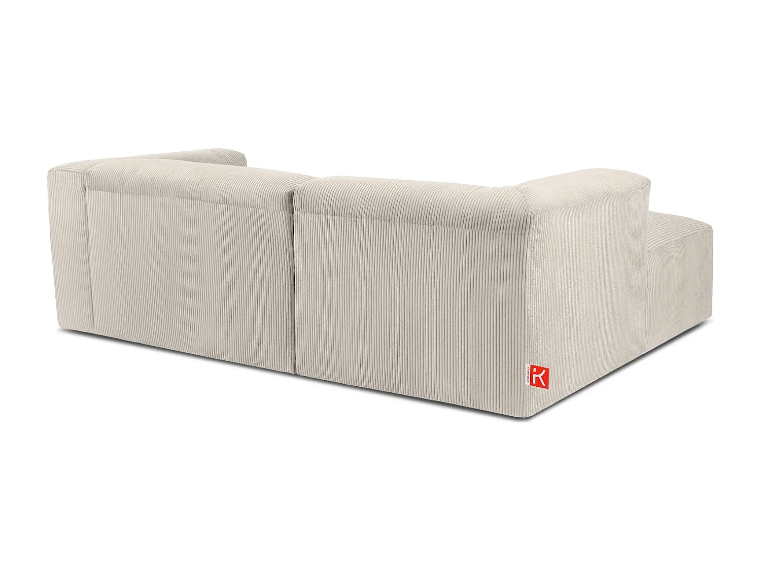 Ecksofa BUFFO 4-Sitzer - Creme