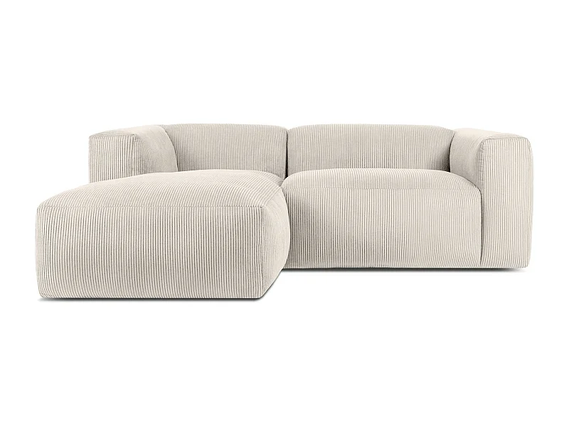 Ecksofa BUFFO 4-Sitzer - Creme