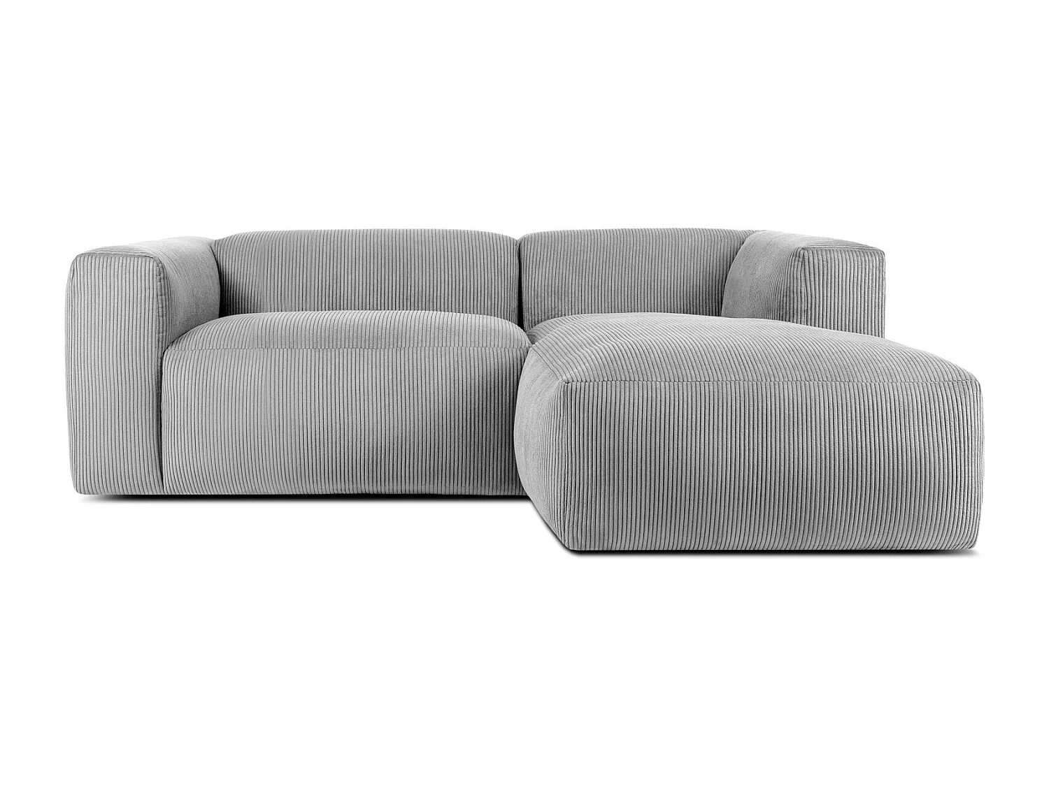 Ecksofa BUFFO 4-Sitzer - Hellgrau