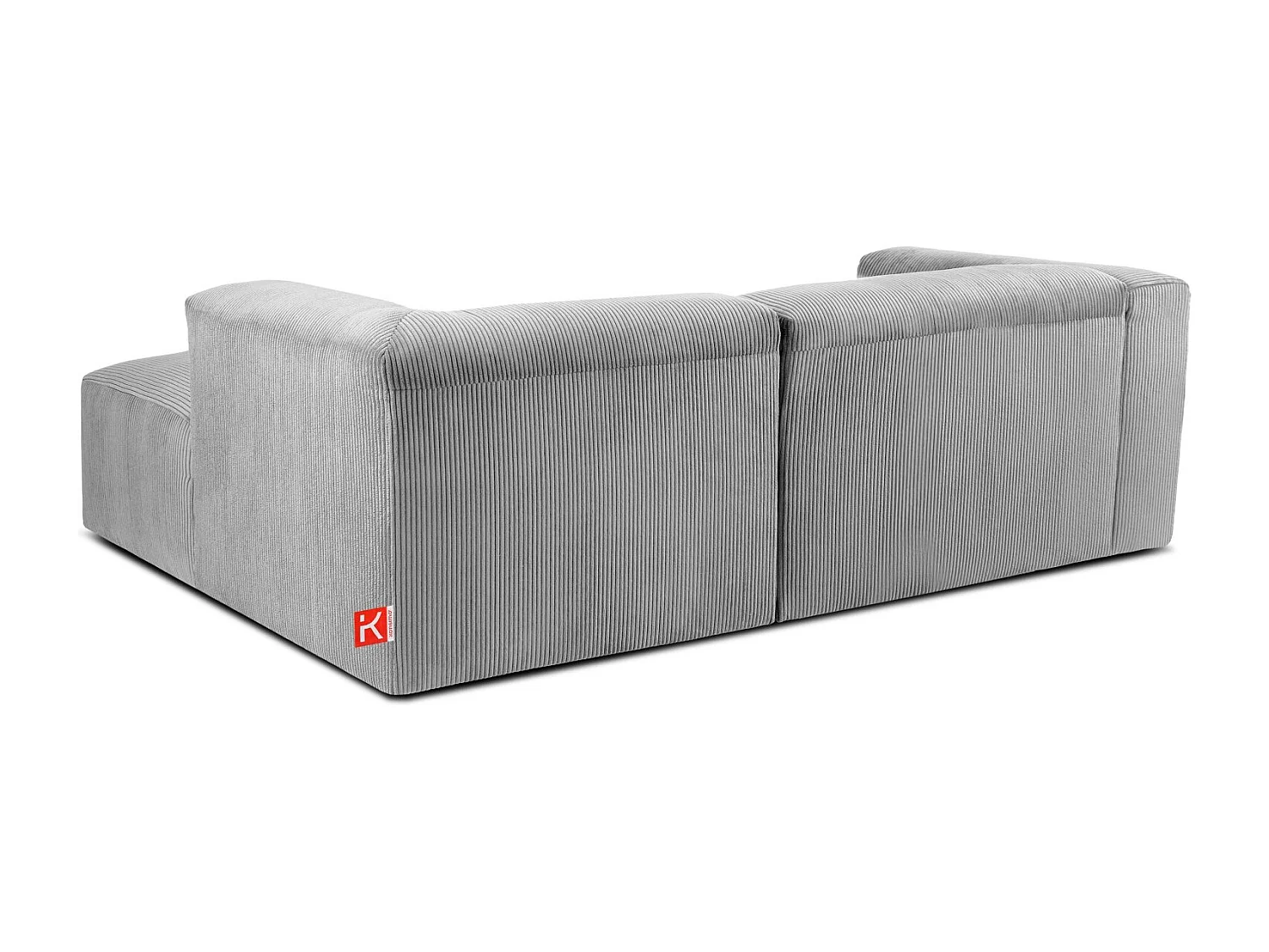 Ecksofa BUFFO 4-Sitzer - Hellgrau