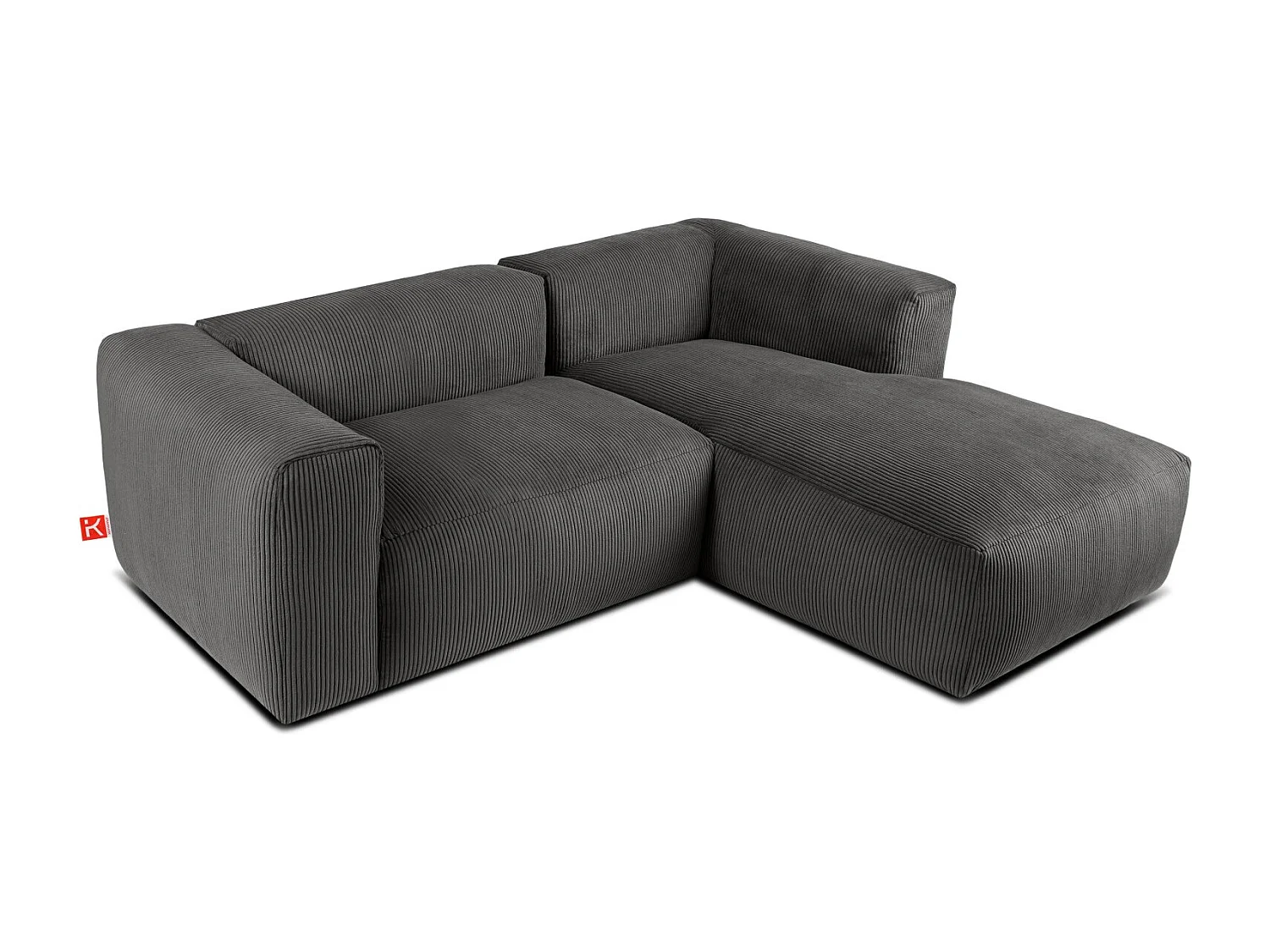 Ecksofa BUFFO 4-Sitzer - Grau