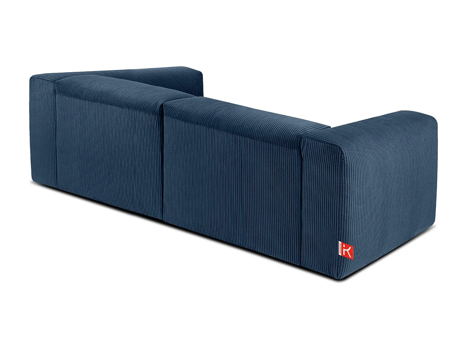 Einzelsofa - modular - 4-sitzer - Nachtblau