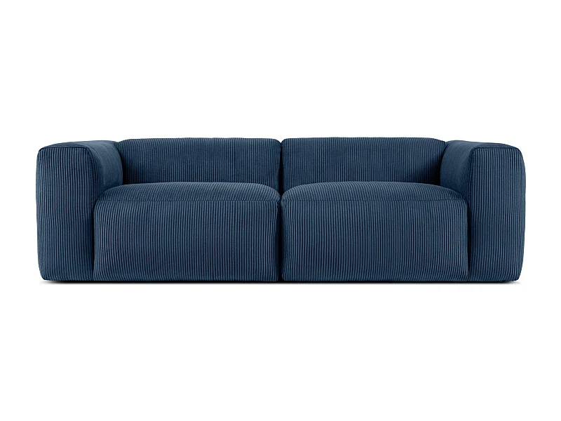 Einzelsofa - modular - 4-sitzer - Nachtblau