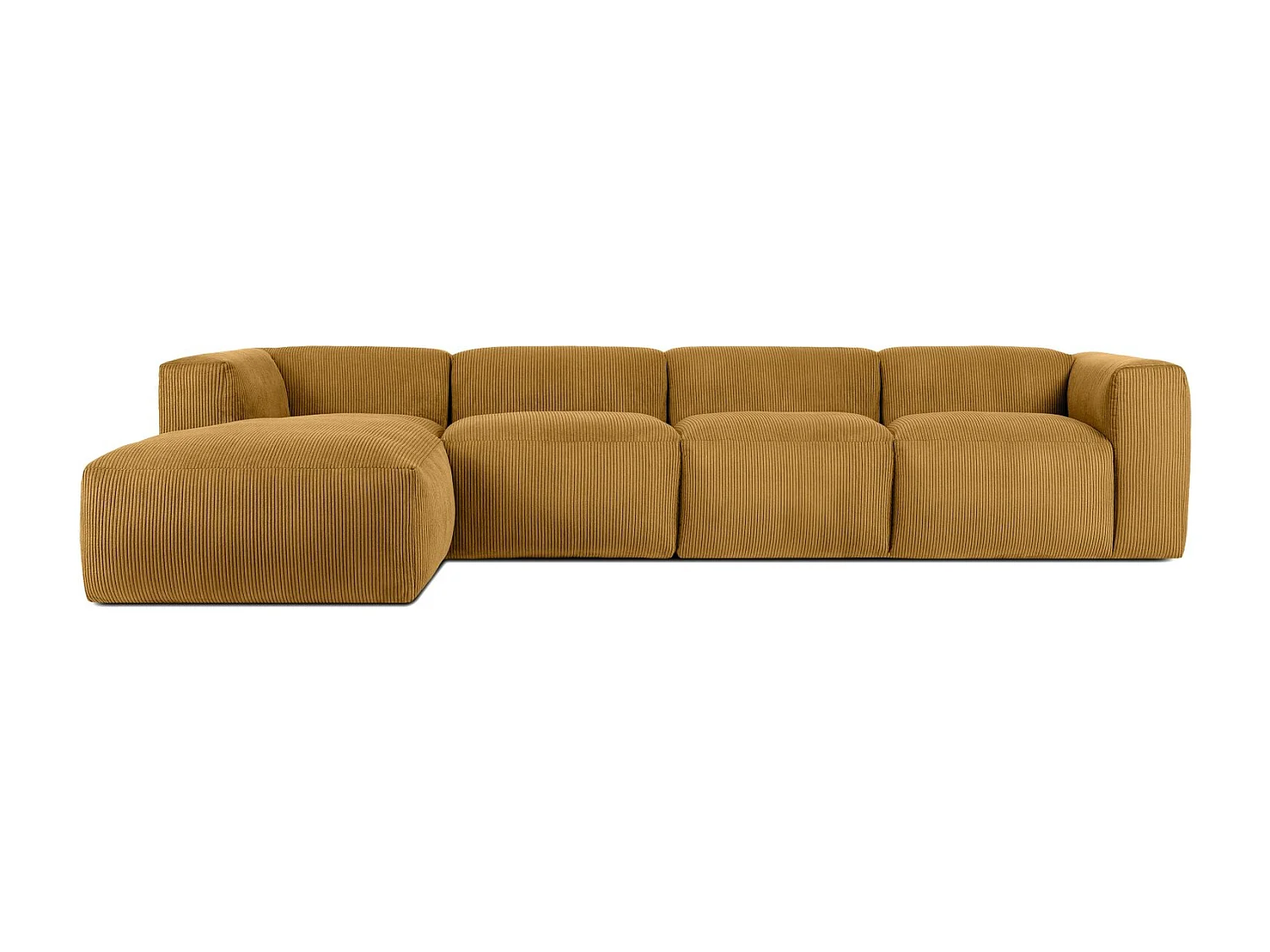 Ecksofa BUFFO 6-Sitzer - Gelb