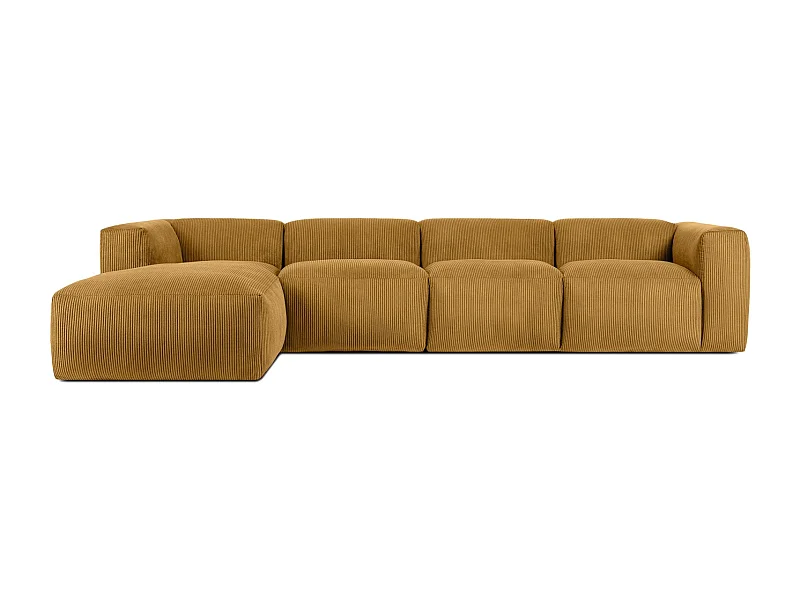 Ecksofa BUFFO 6-Sitzer - Gelb