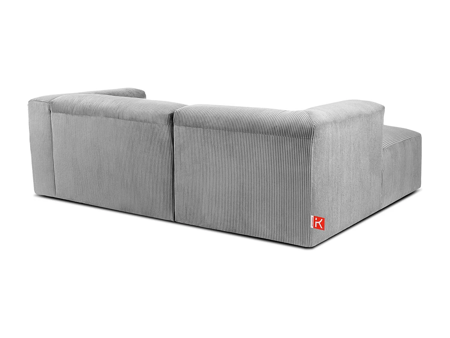 Ecksofa BUFFO 4-Sitzer - Hellgrau