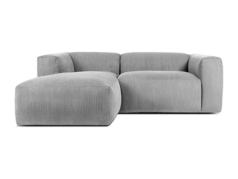 Ecksofa BUFFO 4-Sitzer - Hellgrau