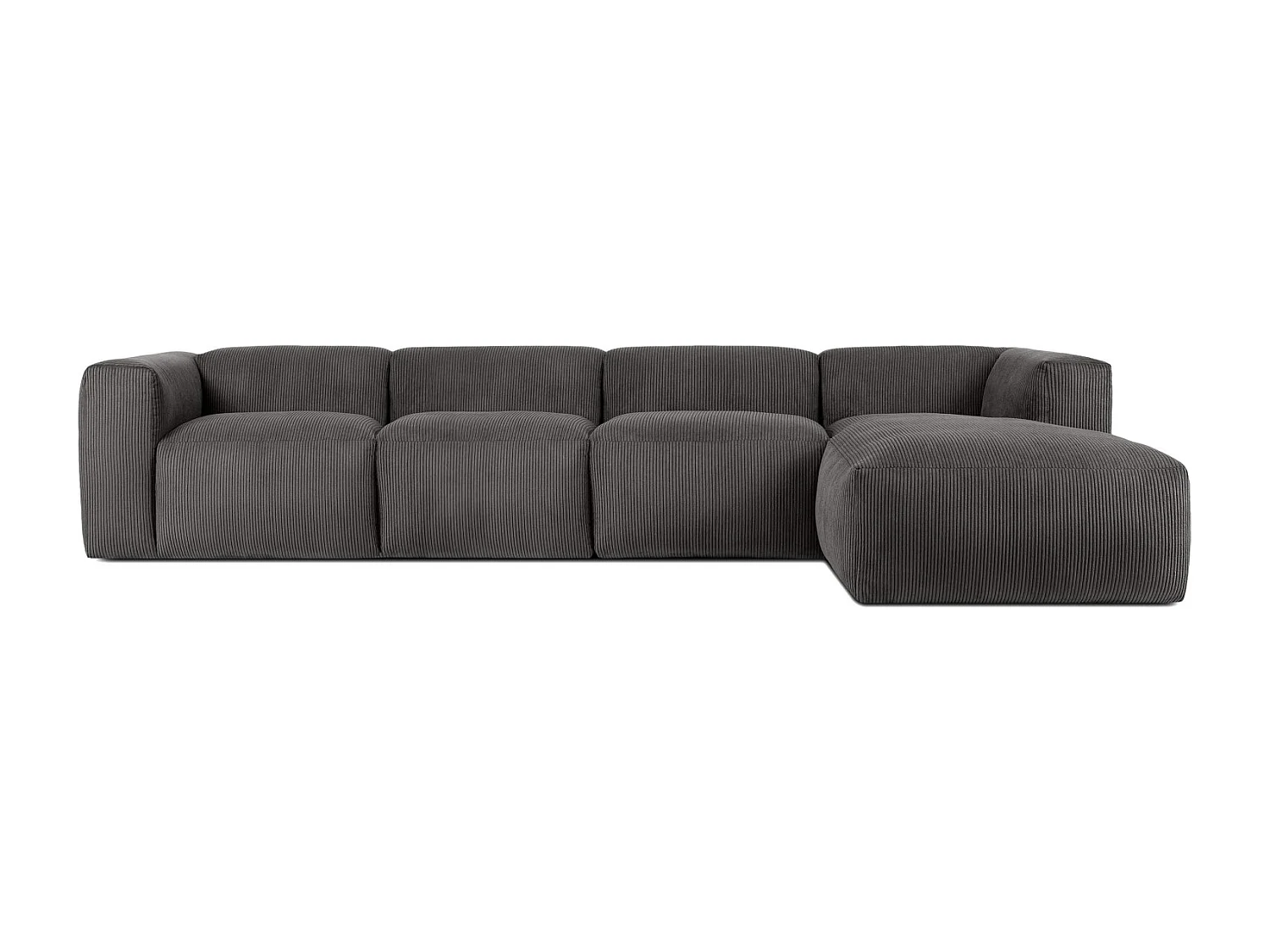 Ecksofa BUFFO 6-Sitzer - Grau