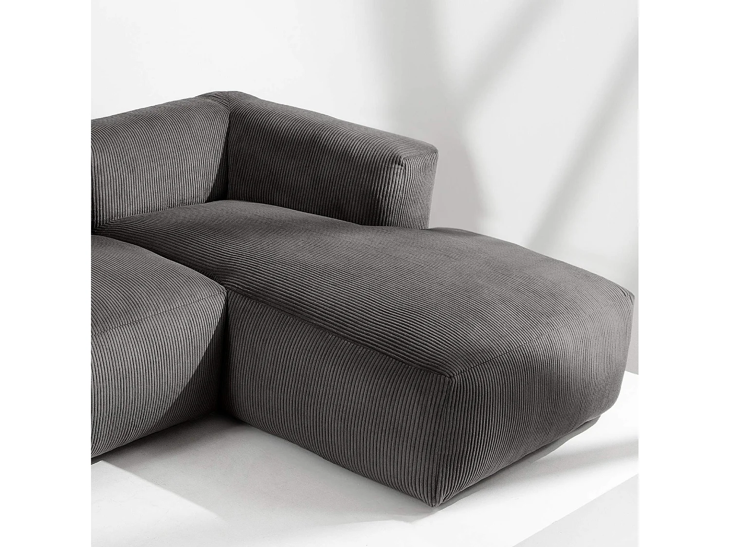 Ecksofa BUFFO 6-Sitzer - Grau