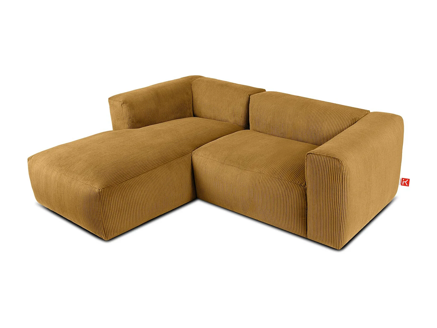 Ecksofa BUFFO 4-Sitzer - Gelb