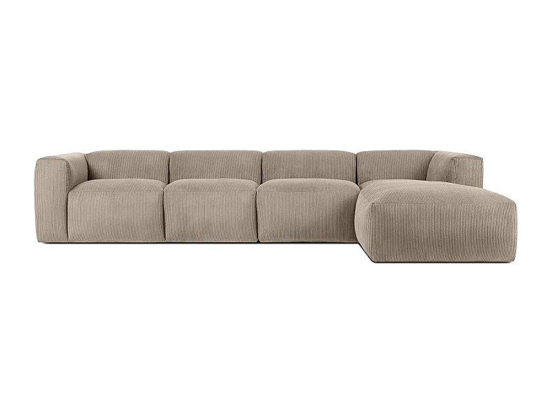 Ecksofa BUFFO 6-Sitzer - Beige