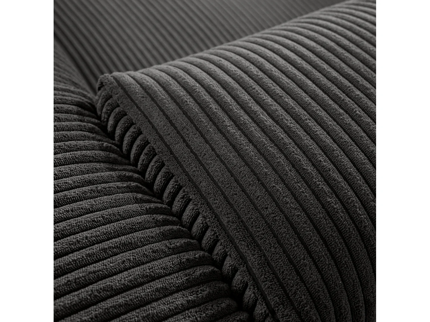 Einzelsofa - modular - 4-sitzer - Grau