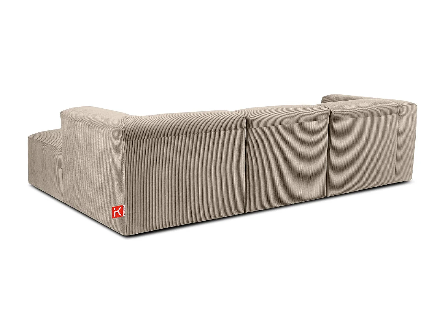 Ecksofa BUFFO 5-Sitzer - Beige