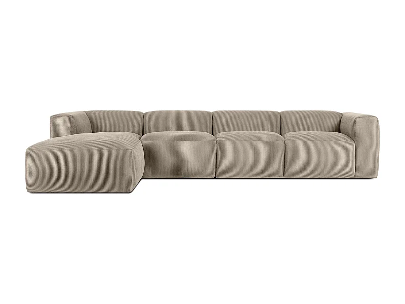 Ecksofa BUFFO 6-Sitzer - Beige