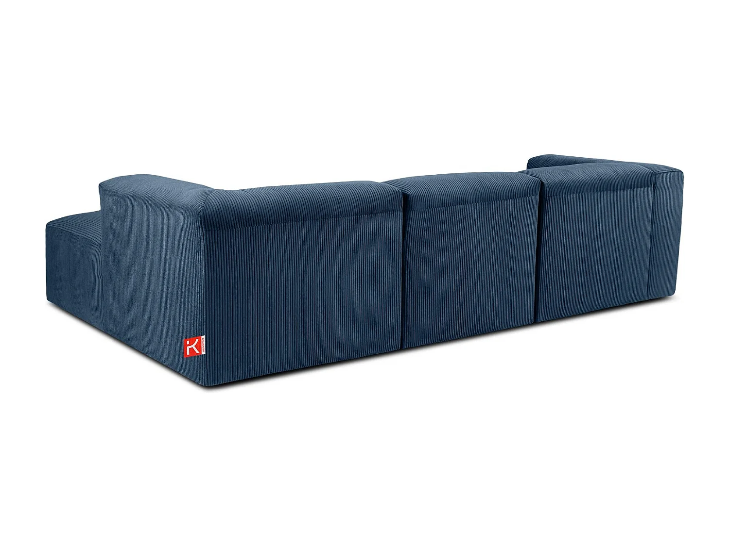 Ecksofa BUFFO 5-Sitzer - Nachtblau