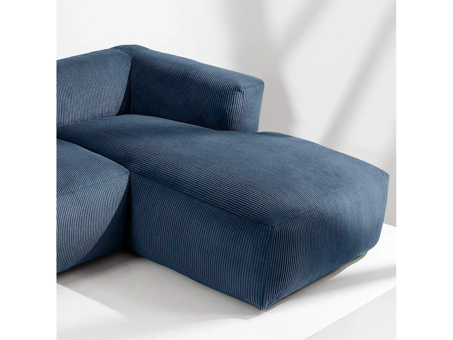 Ecksofa BUFFO 5-Sitzer - Nachtblau