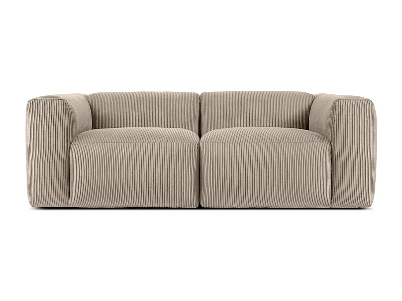 Einzelsofa - modular - 3-sitzer - Beige