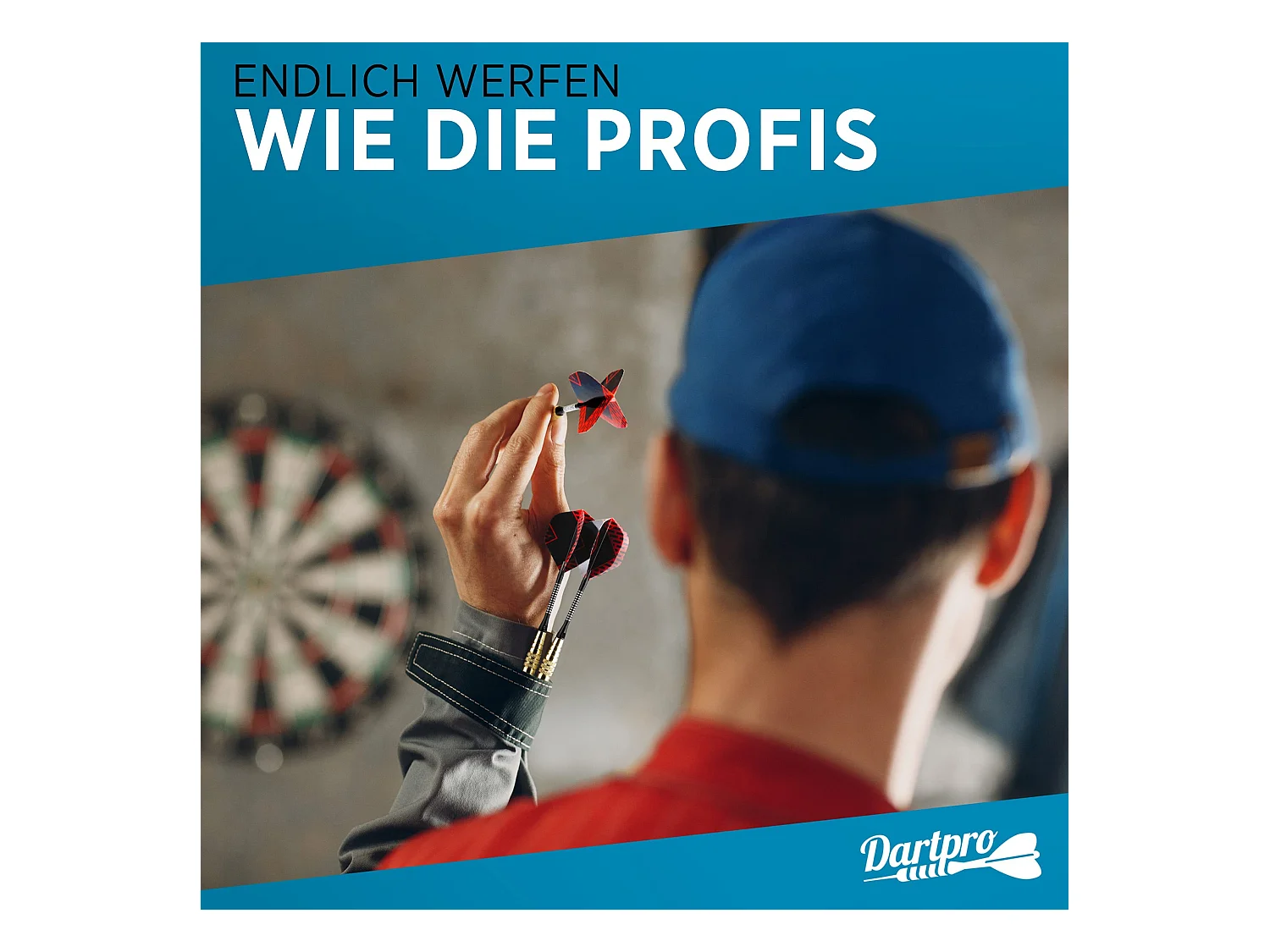 DartPro Dartpfeile mit Kunststoffspitze – 12