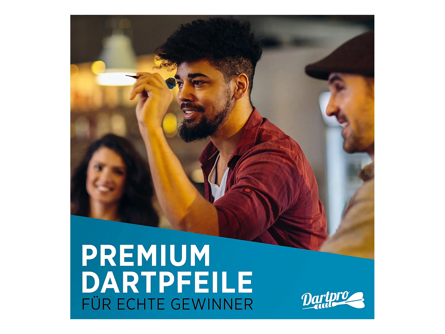 DartPro Dartpfeile mit Kunststoffspitze – 12