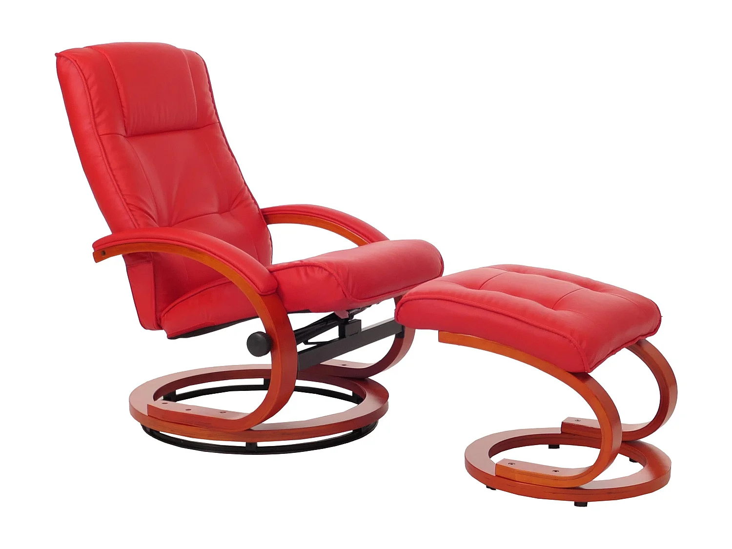 Leżanka Aprilia z taboretem,  Red